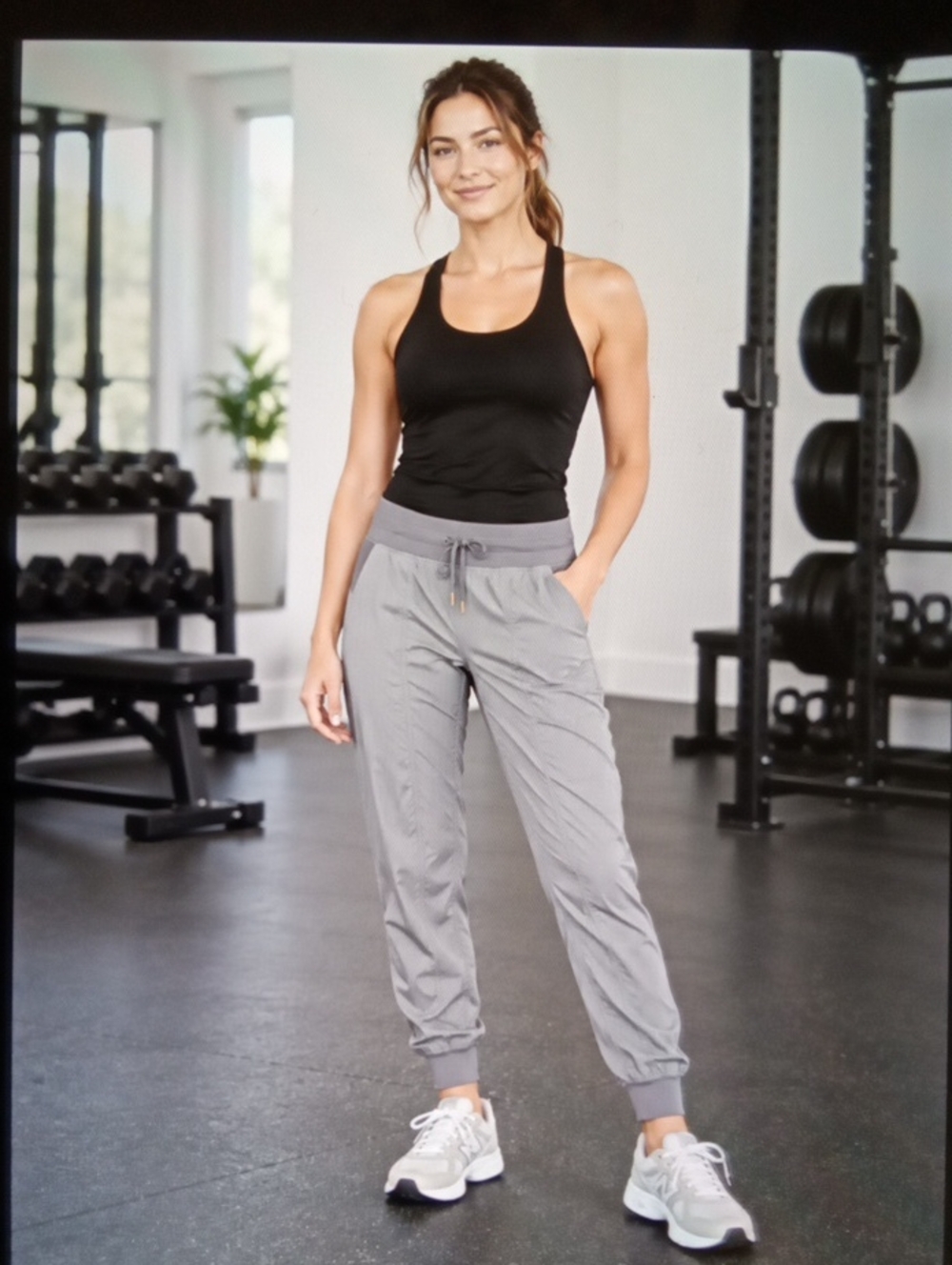 Lululemon Studio Pants Jogger MR Mid Rise Gym Gorpcore Full Lenght Womens 8